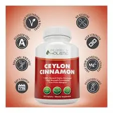 Purely Holistic Ceylon Cinnamon Capsules 1500 mg